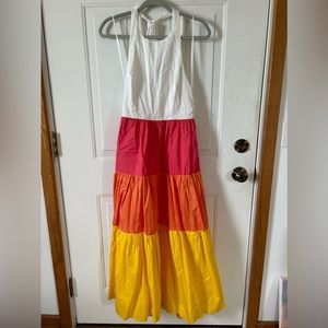 Tiered maxi dress size Medium